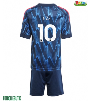 Arsenal Eberechi Eze #10 Bortaställ Barn 2025-26 Kortärmad (+ Korta byxor)